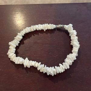 Shell ankle bracelet